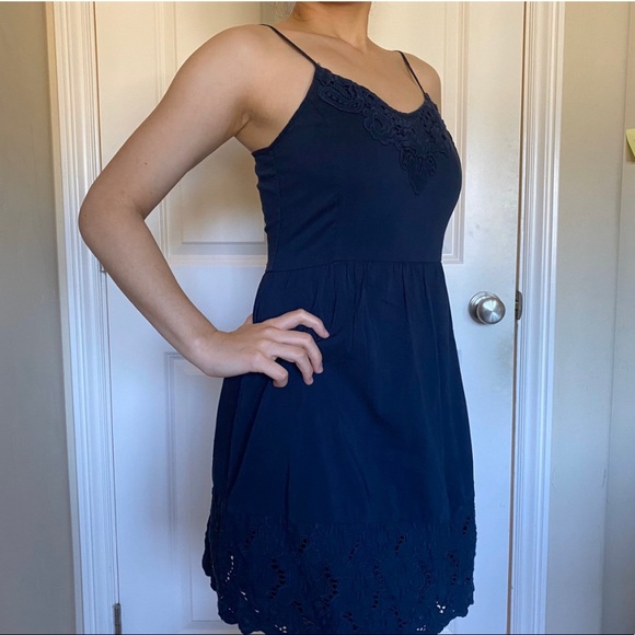 Abercrombie & Fitch Dresses & Skirts - Abercrombie & Fitch navy blue dress